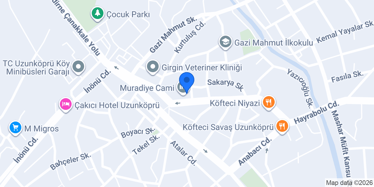 Hisar Yapı konumu