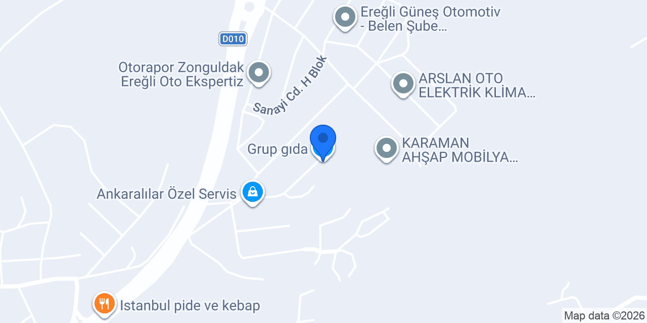 Grup gıda konumu