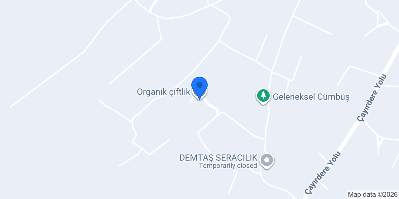 Organik çiftlik konumu