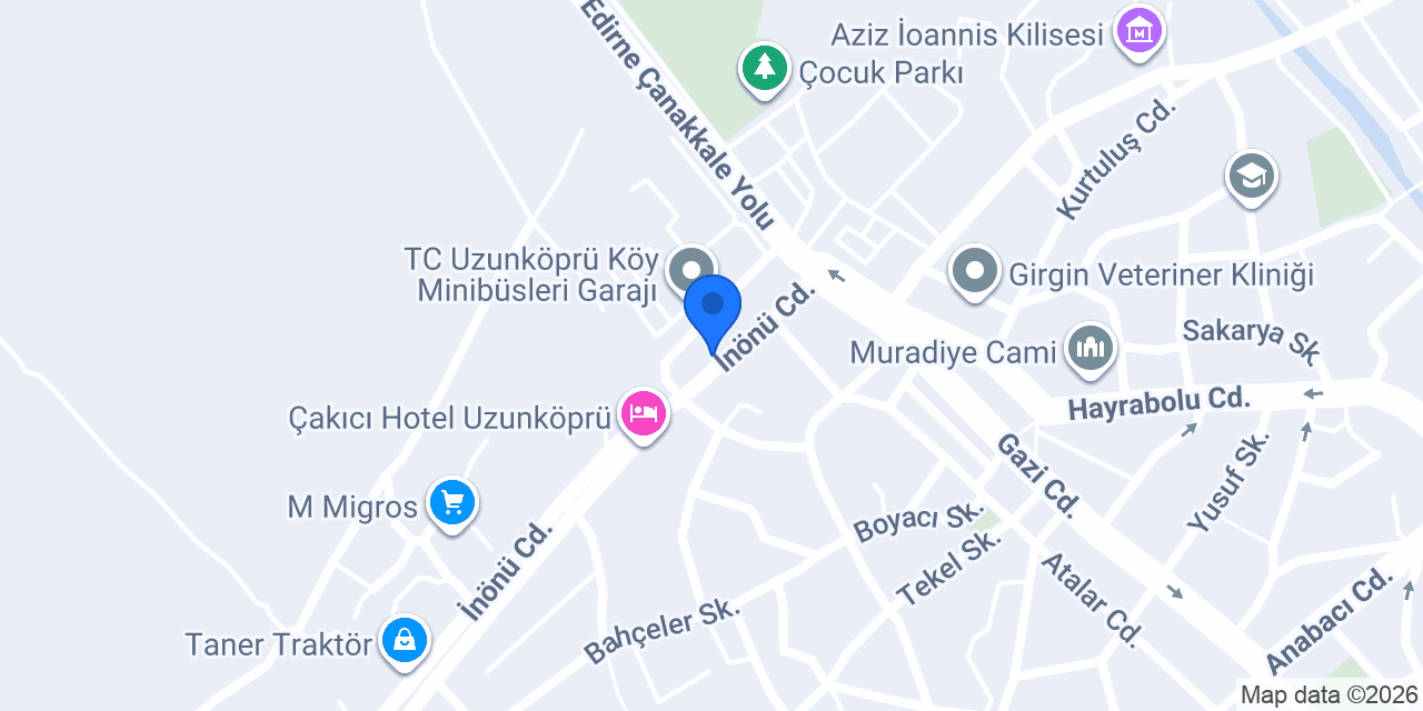 Yazıcıoğlu İnşaat konumu