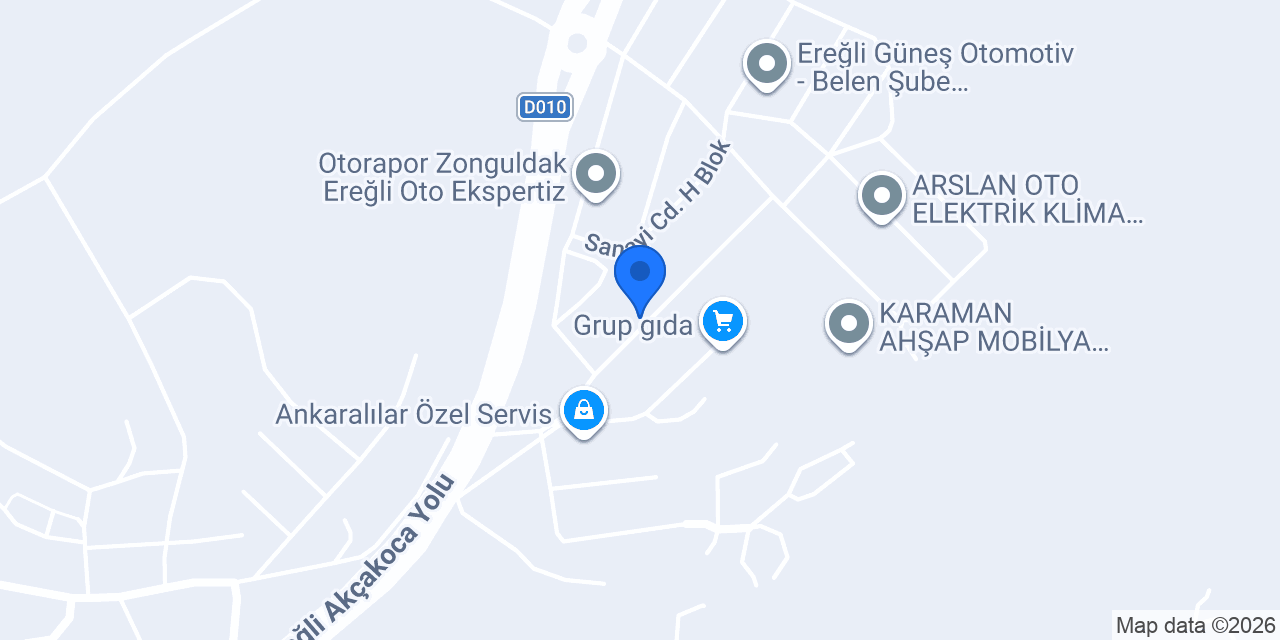 Gün-Ay Mobilya konumu