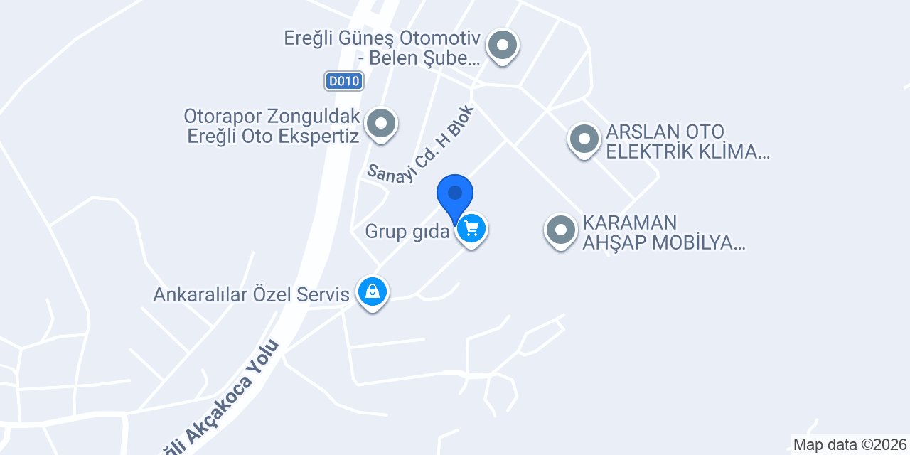 Sini Ev Boregi Baklava konumu
