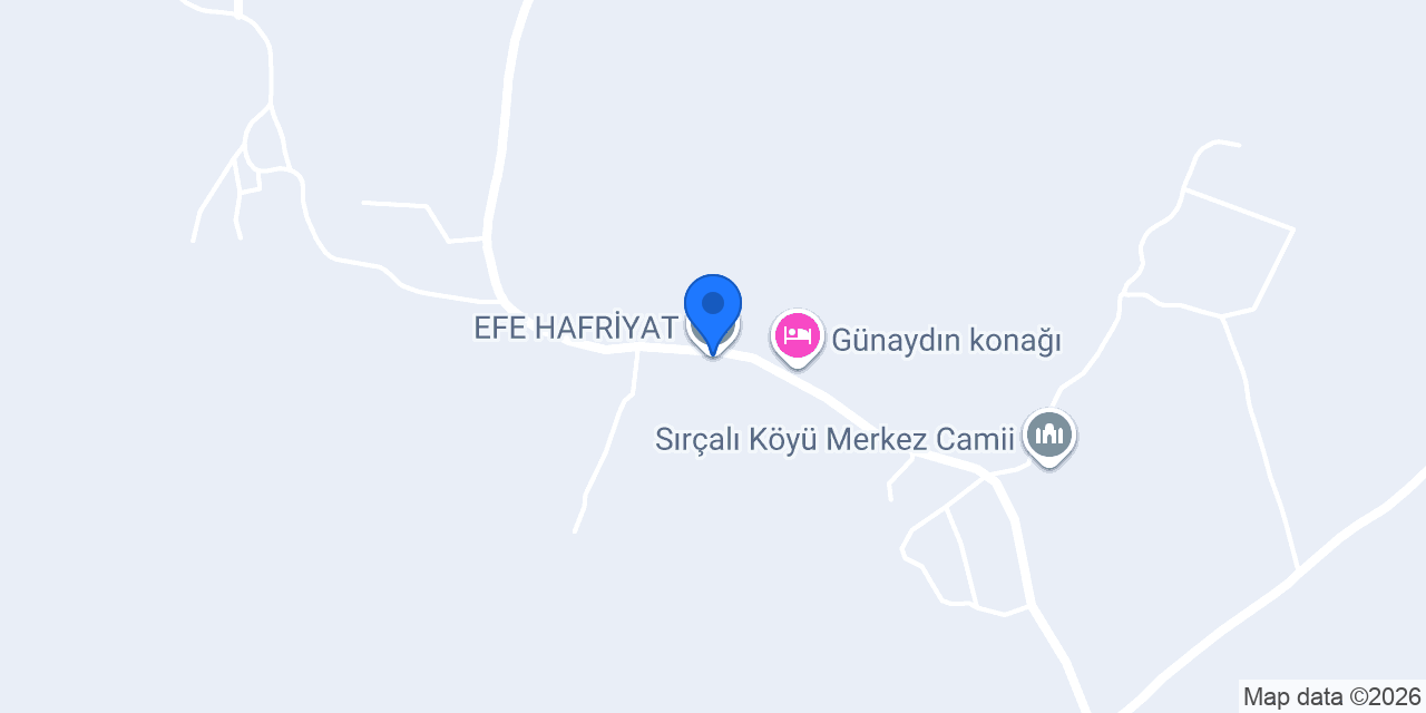 EFE HAFRİYAT konumu