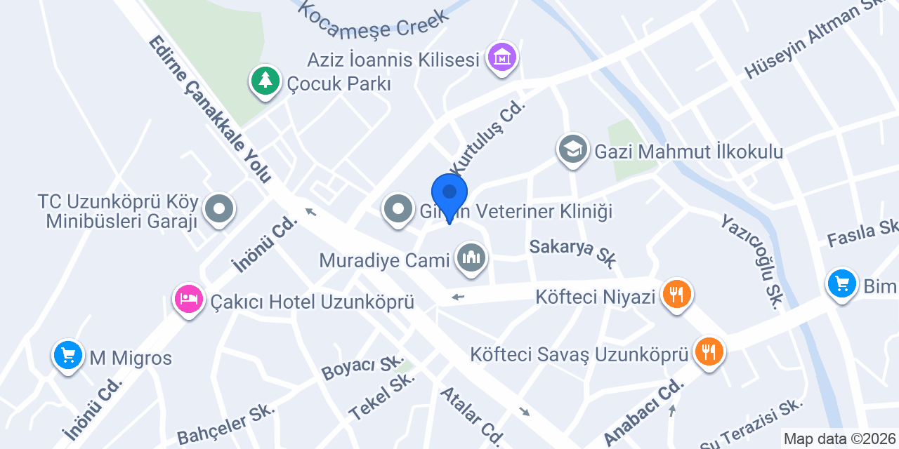 Güven Dekorasyon konumu