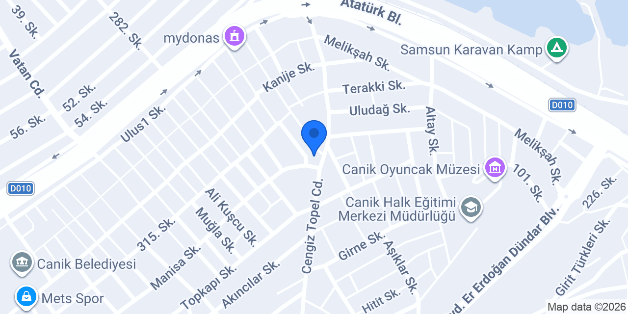 MK Çavuşoğlu İnşaat konumu