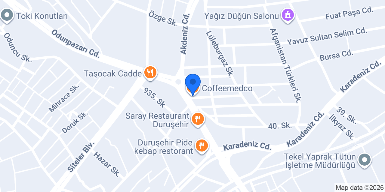 Coffeemedco konumu