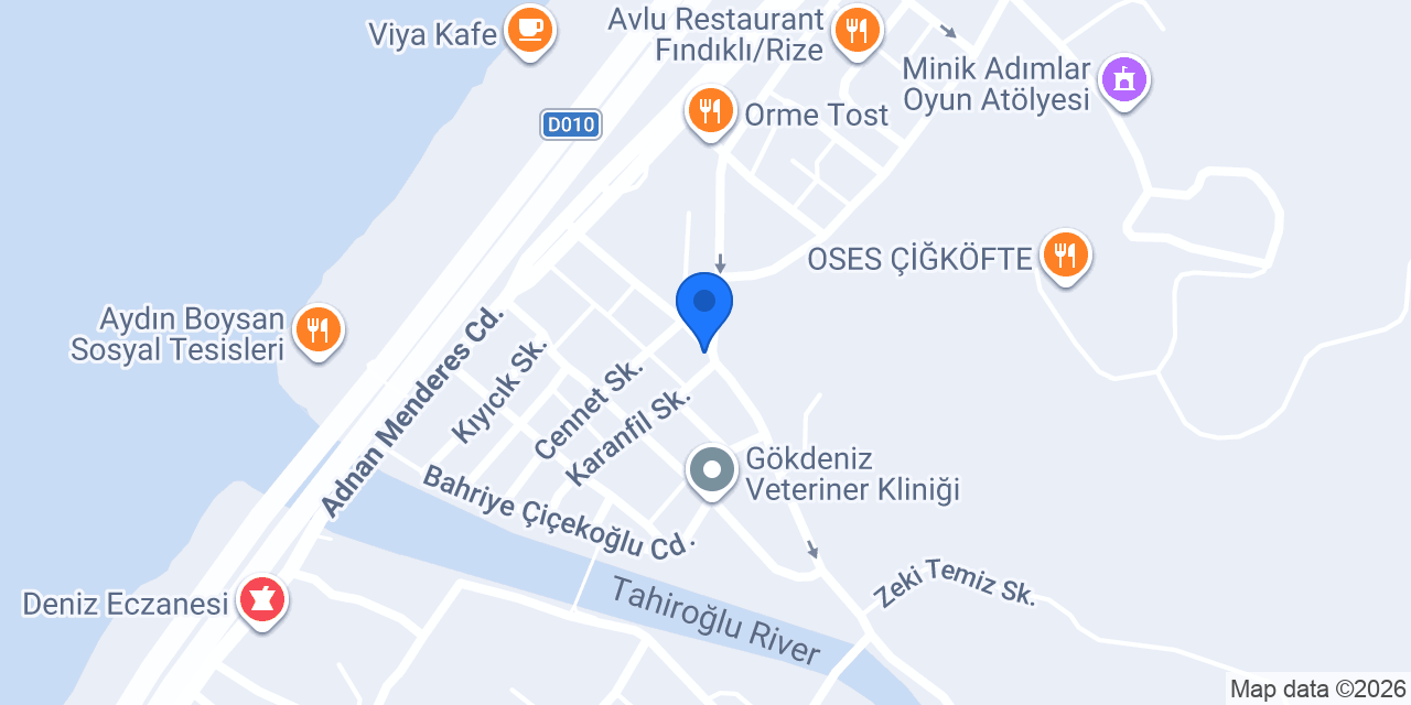 Yeşim Kuaför konumu