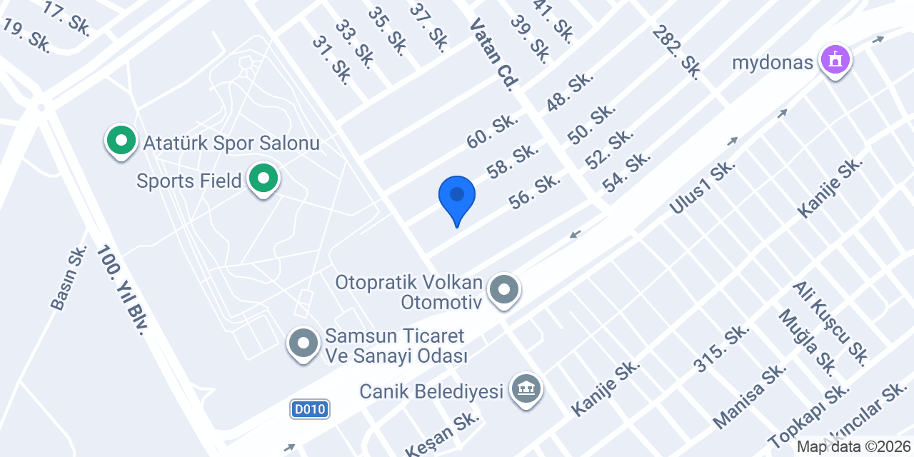 Şahin Sigorta Ara. Hiz. Ltd. Şti. konumu