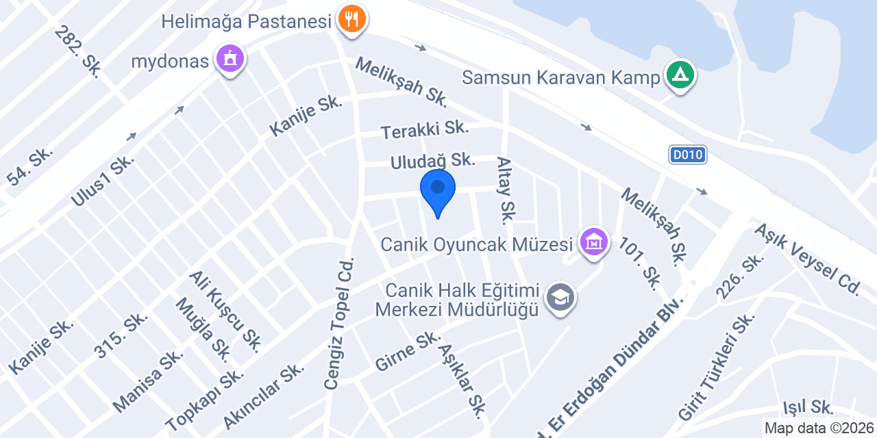 Kocatepe İlkokulu konumu