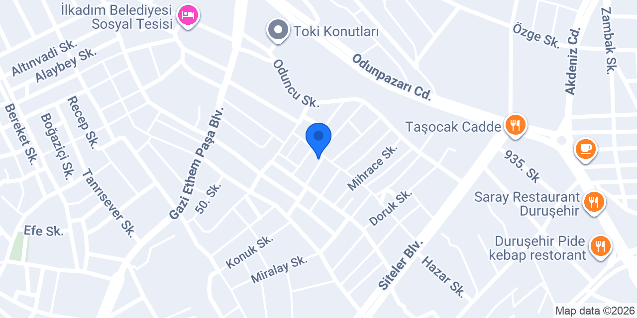 Minozlu AVM konumu