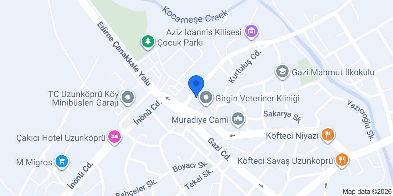 Ekiciler Mermer konumu
