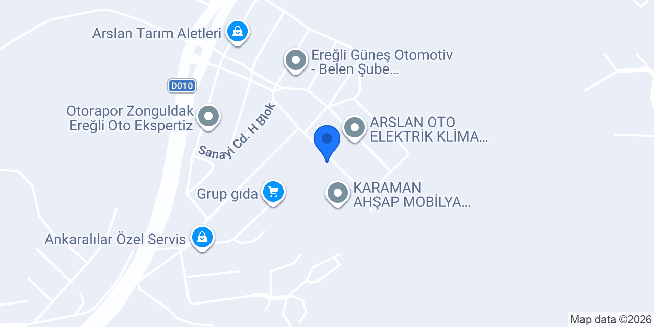 Başer Makina Servis Ve Tic. A.Ş. konumu