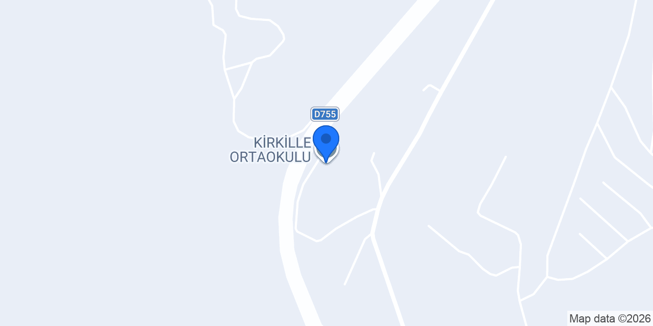 KİRKİLLE ORTAOKULU konumu