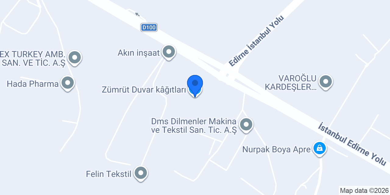 Zümrüt Duvar kâğıtları konumu