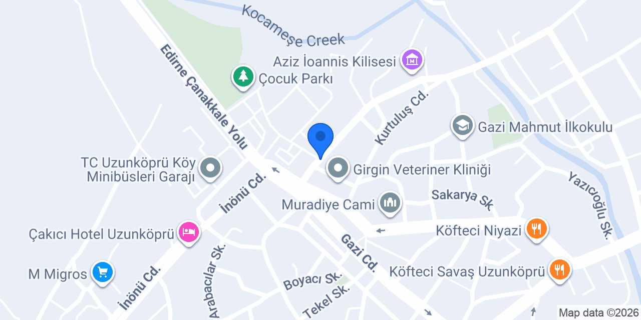 Çobanoğlu hotel konumu