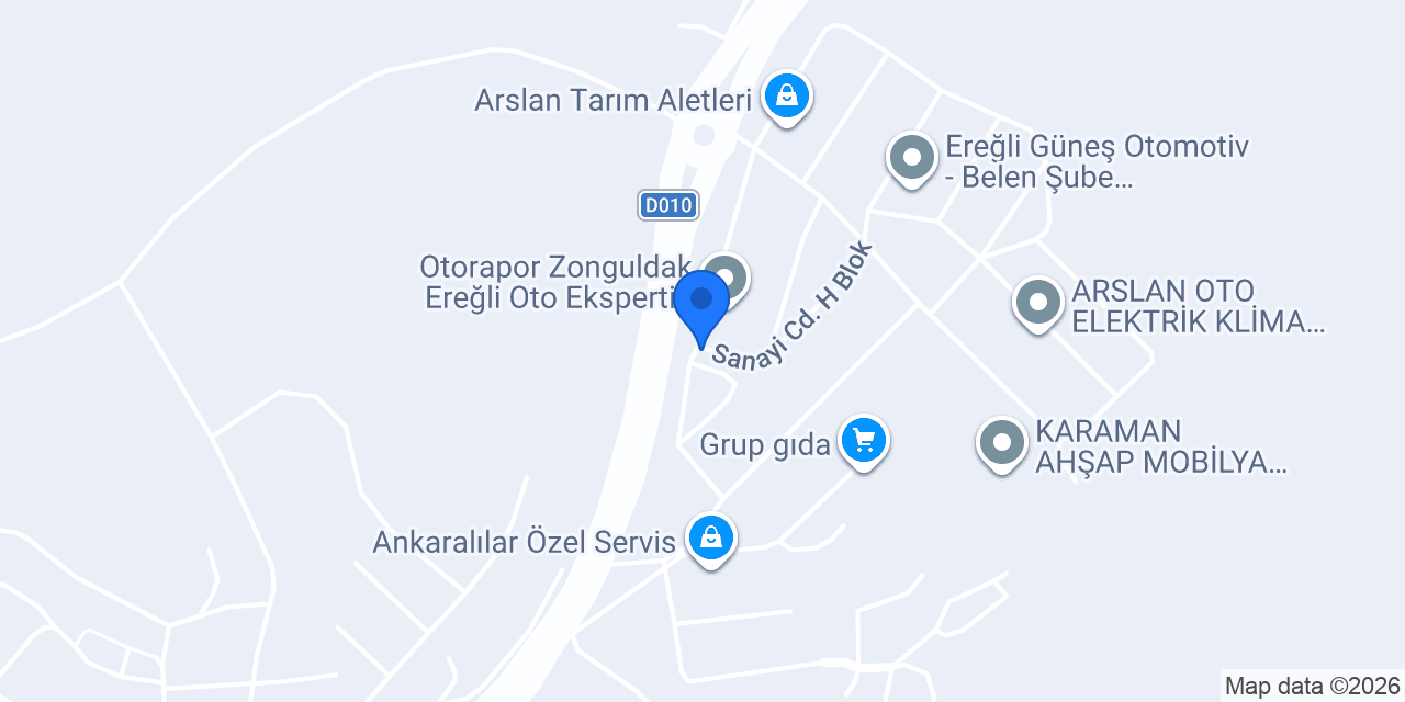 Yılmaz ticaret ereğli konumu