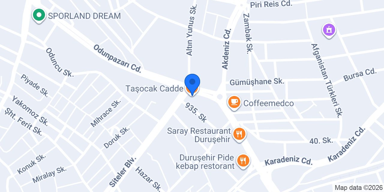 Taşocak Cadde konumu