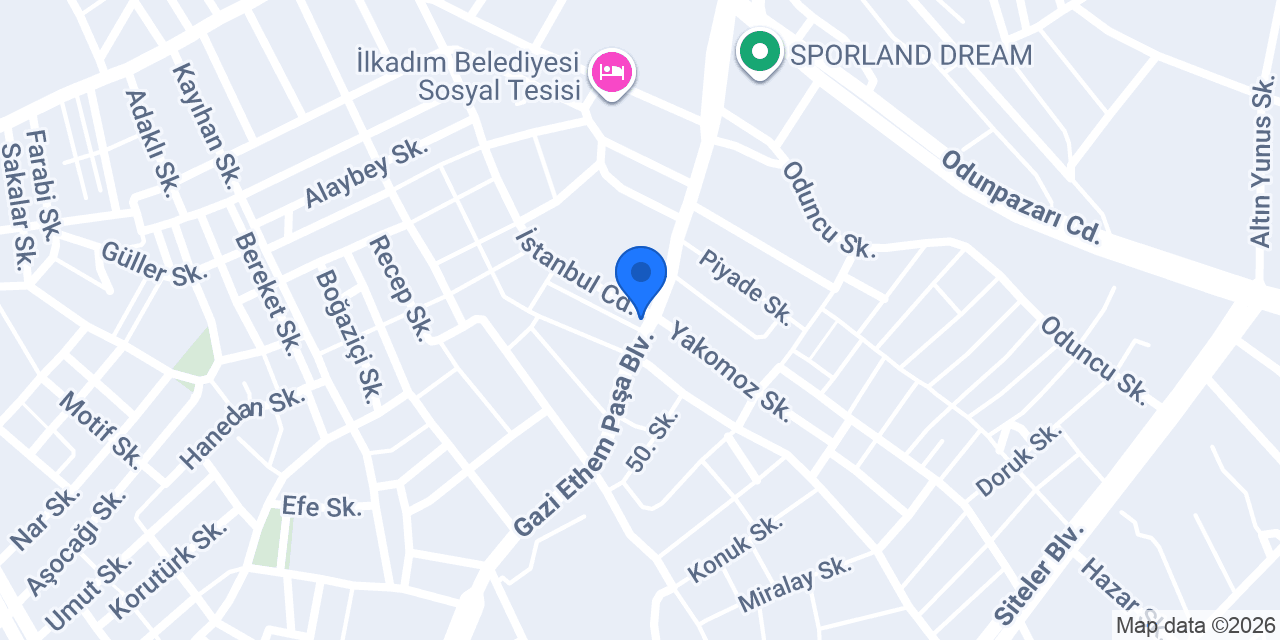 Ballıkaymak dondurma metropol konumu