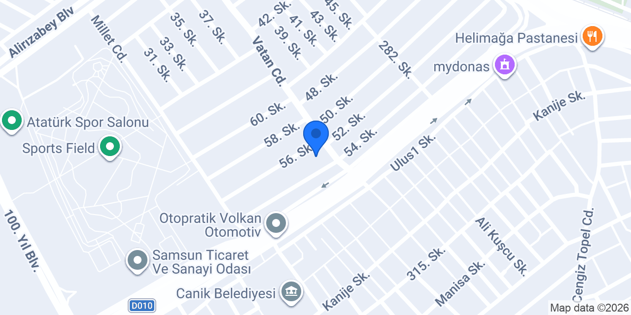 Keleş Oto özel servis konumu