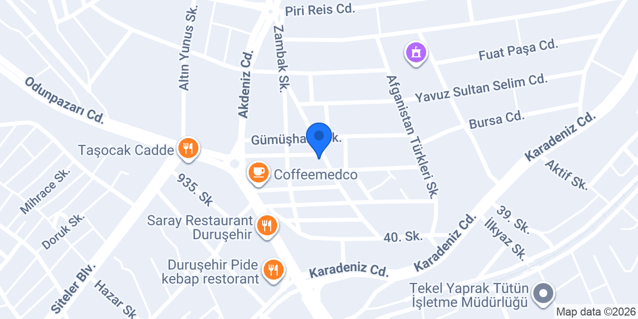 Meskenler Pide konumu