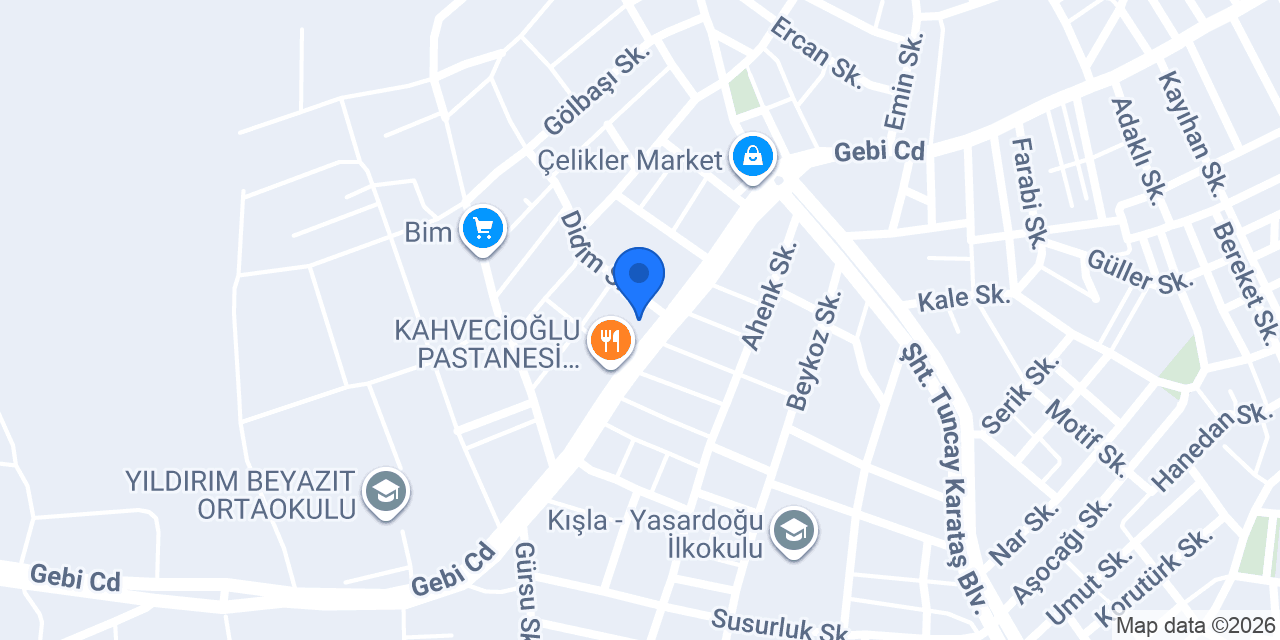 Komagene kışla konumu