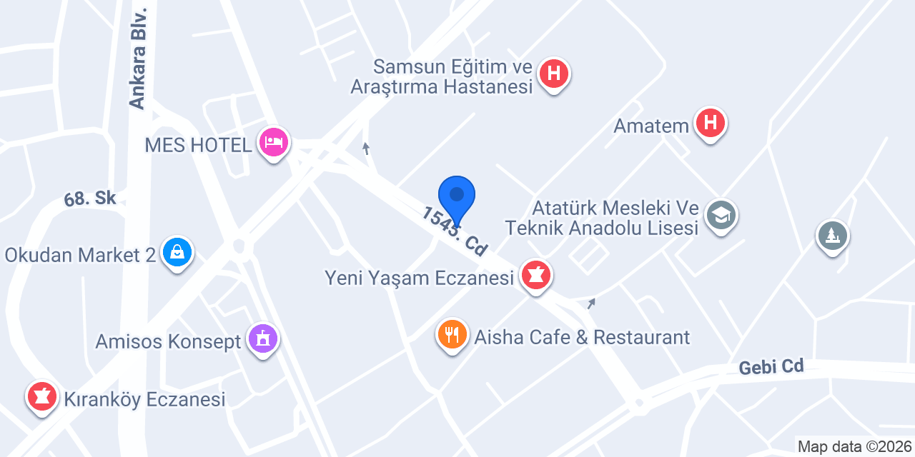 Efe Optik konumu