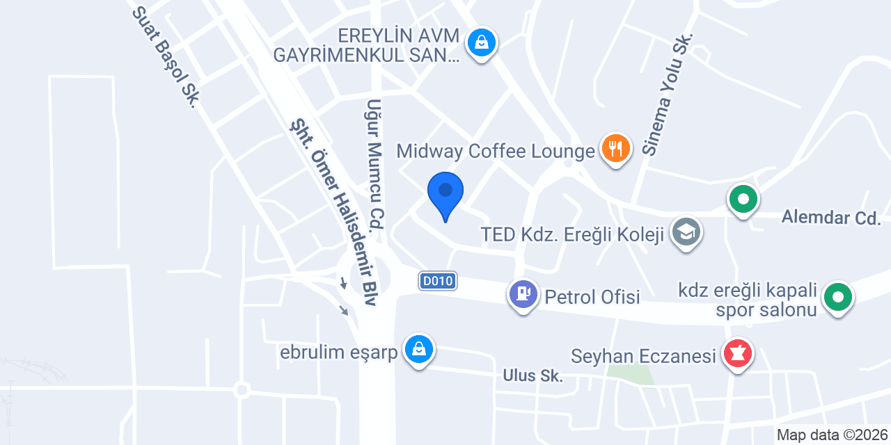 Ateşler Mobilya konumu