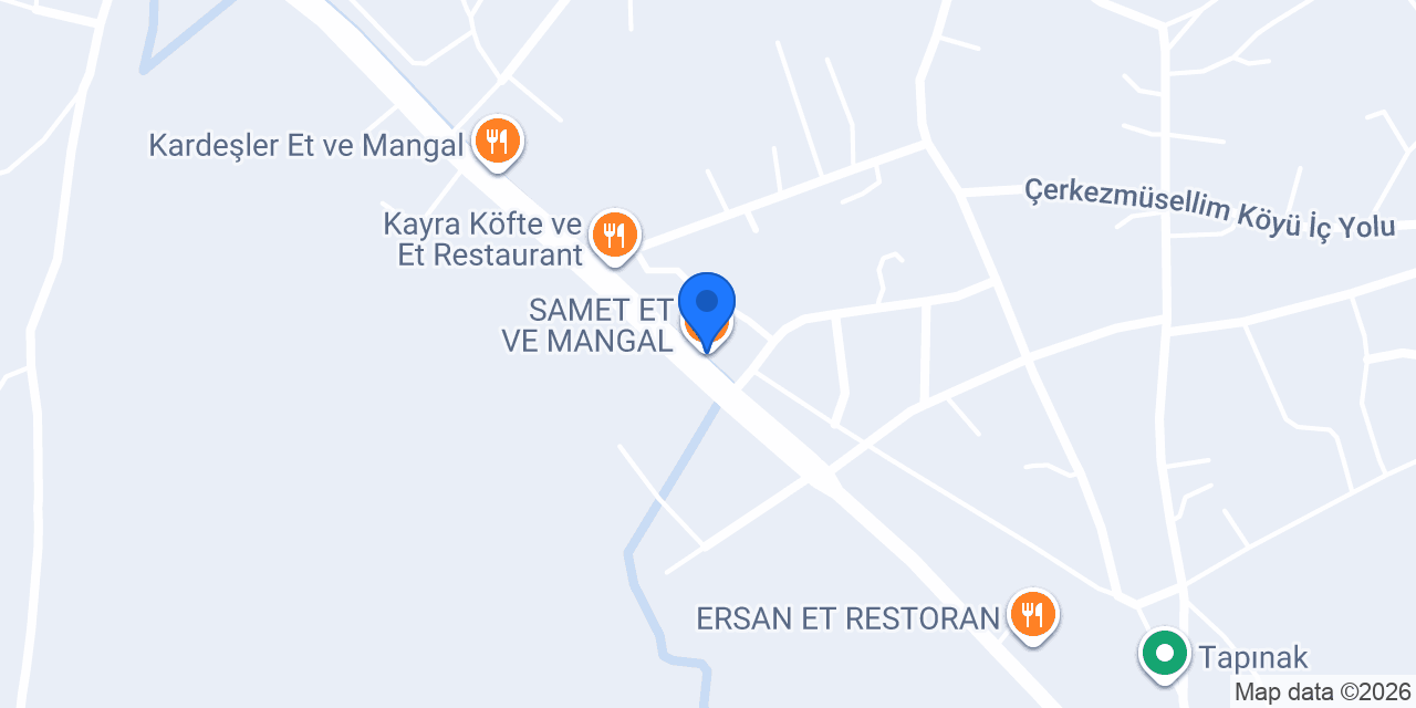 SAMET ET VE MANGAL konumu