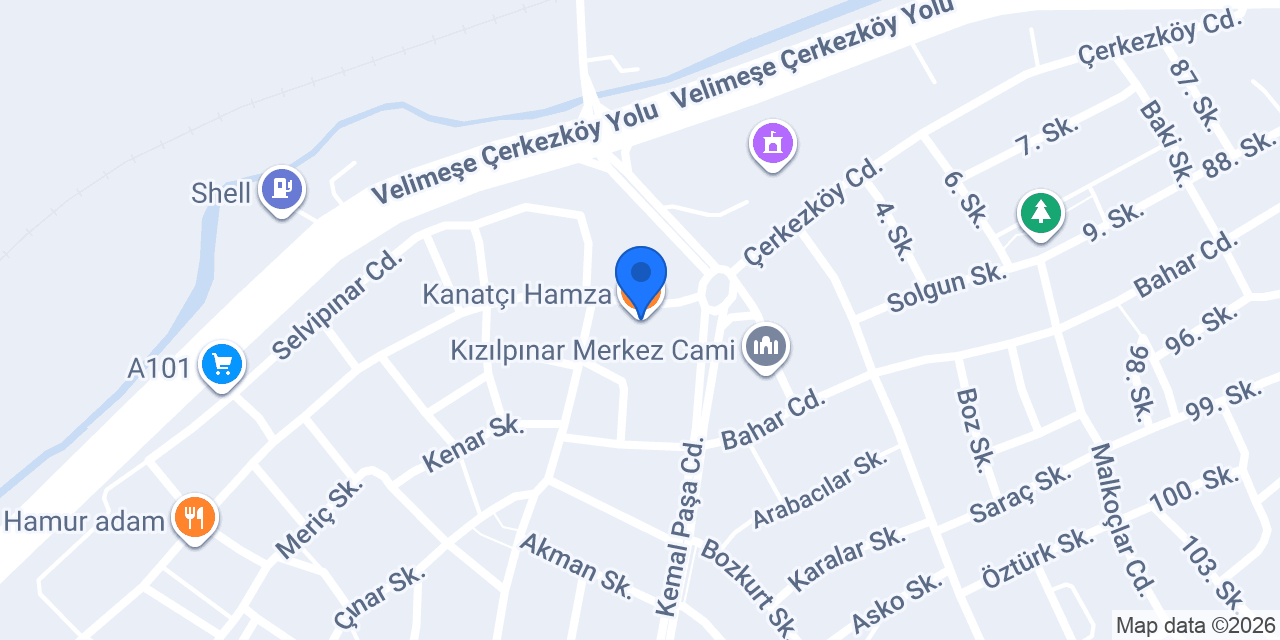 Kanatçı Hamza konumu