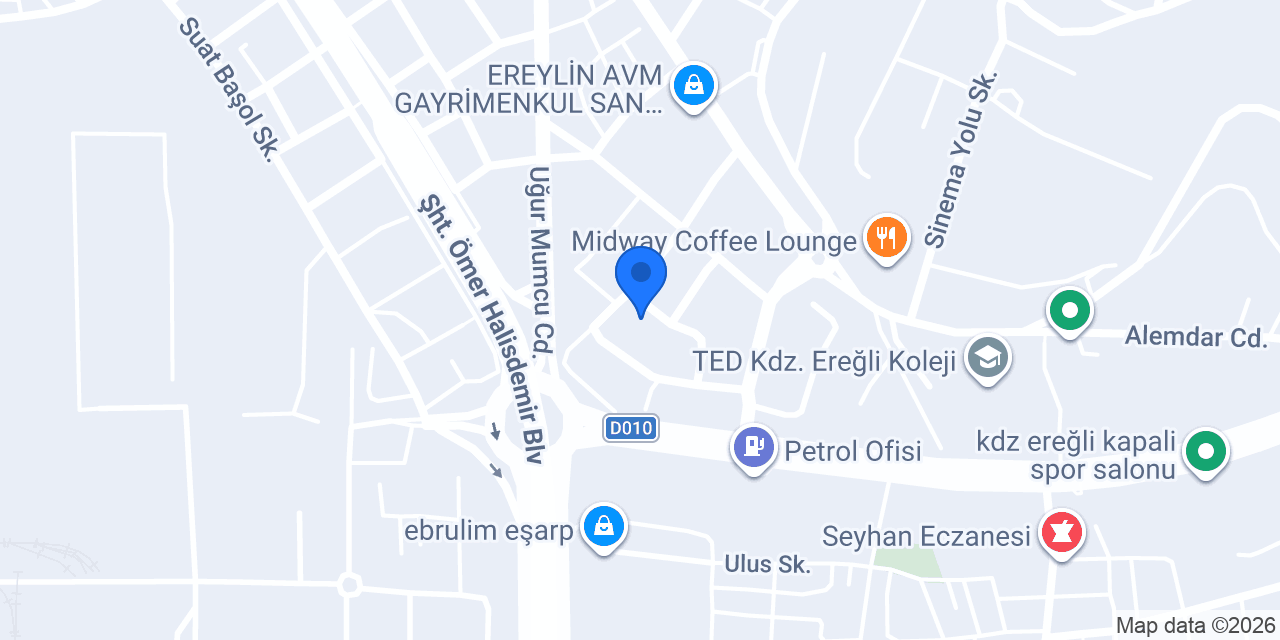 ERREF LTD ŞTİ konumu