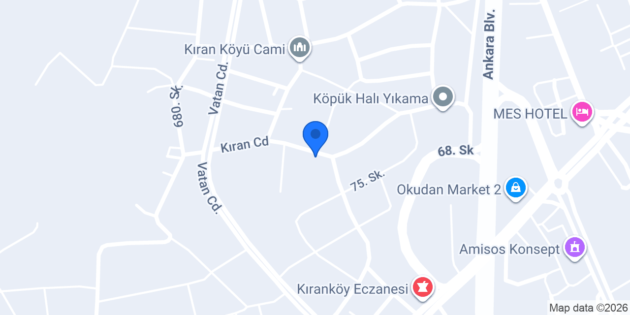 Hanımeli Halı Yıkama konumu