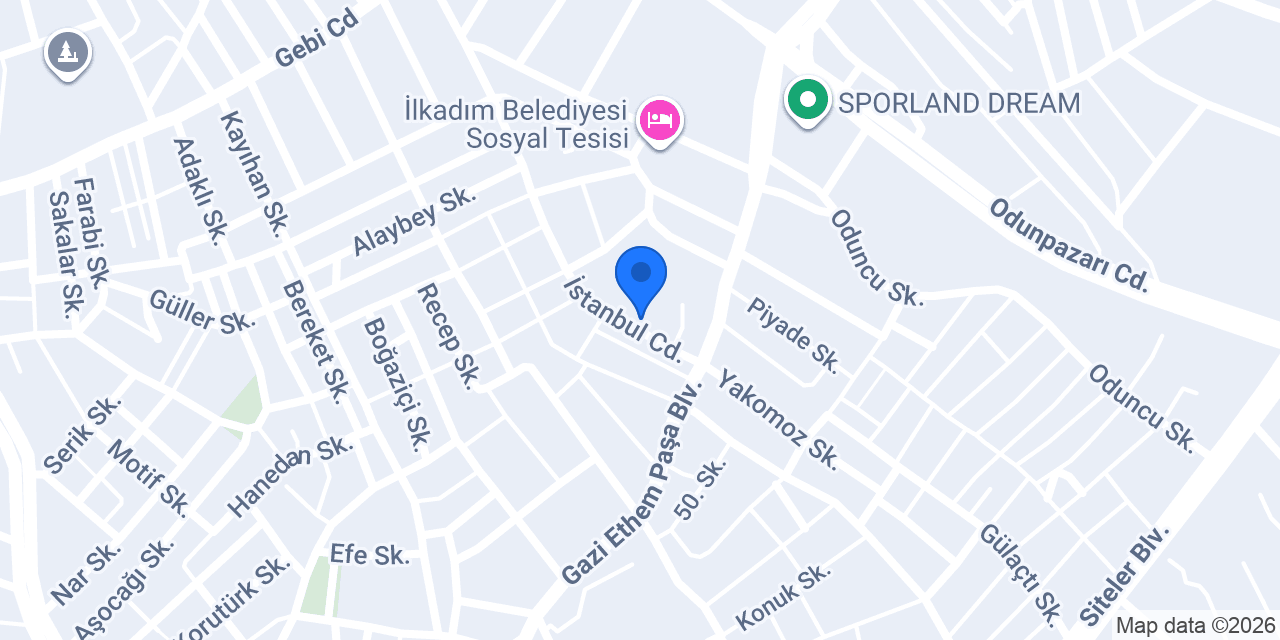 Coşan elektronik konumu