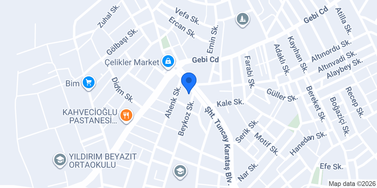 Migros - Toptan Satış konumu