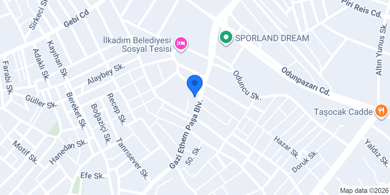 tasarım kuaför konumu