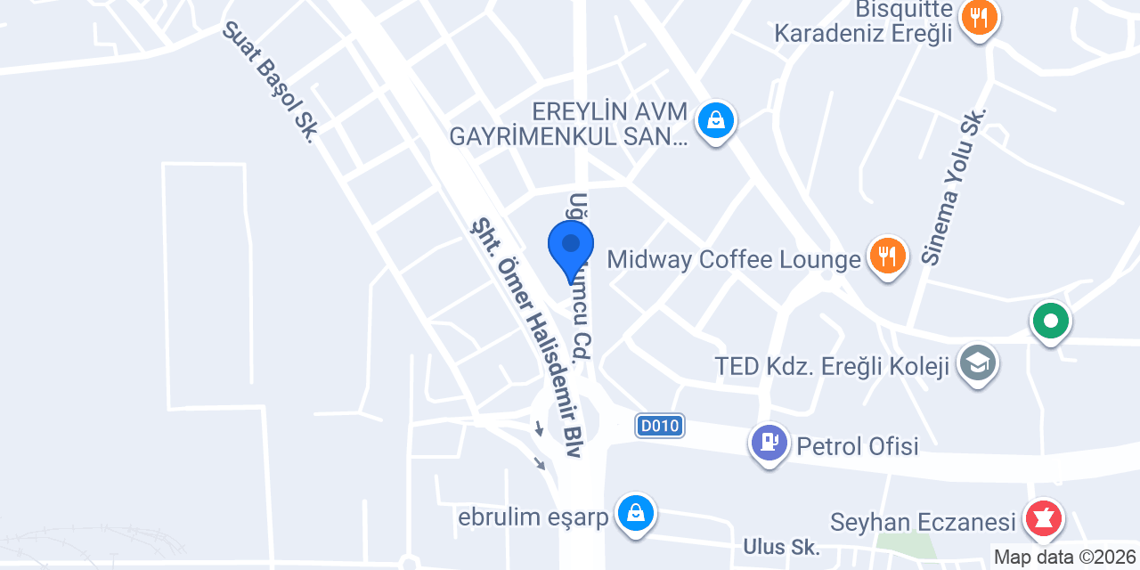 Hatemoğlu Ereğli konumu