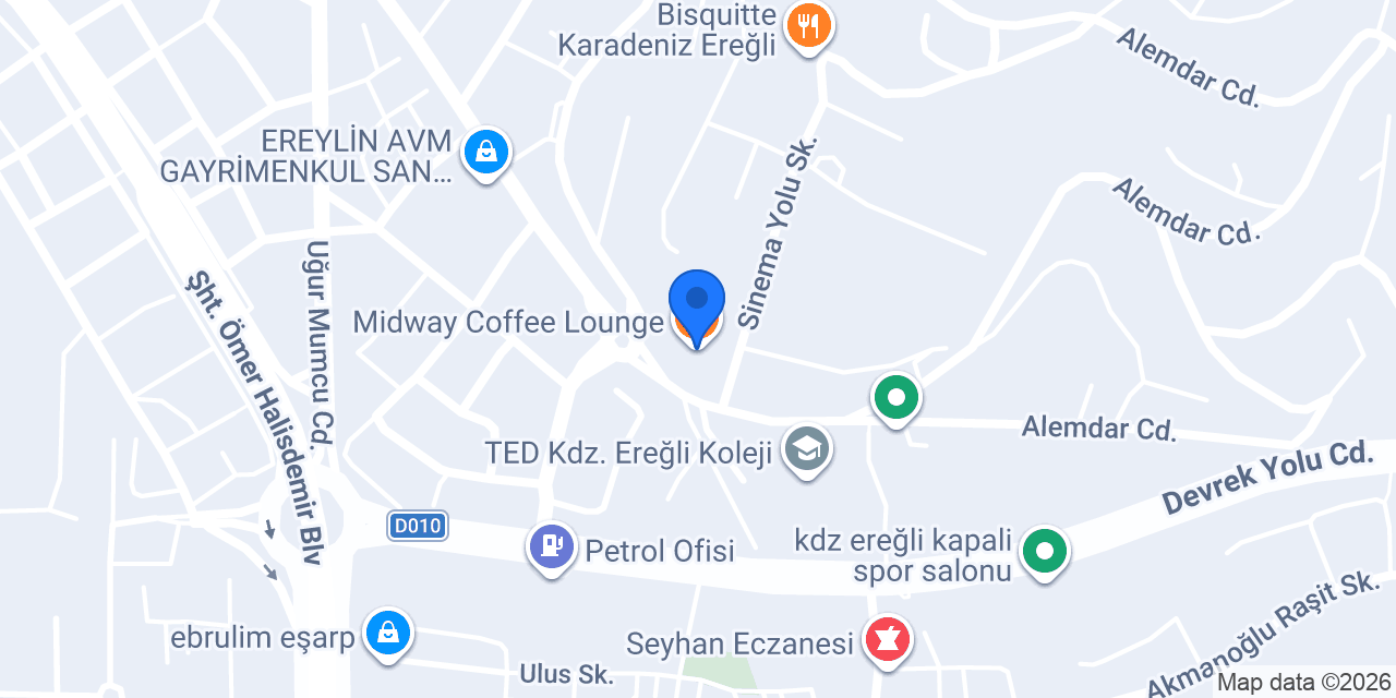 Midway Coffee Lounge konumu