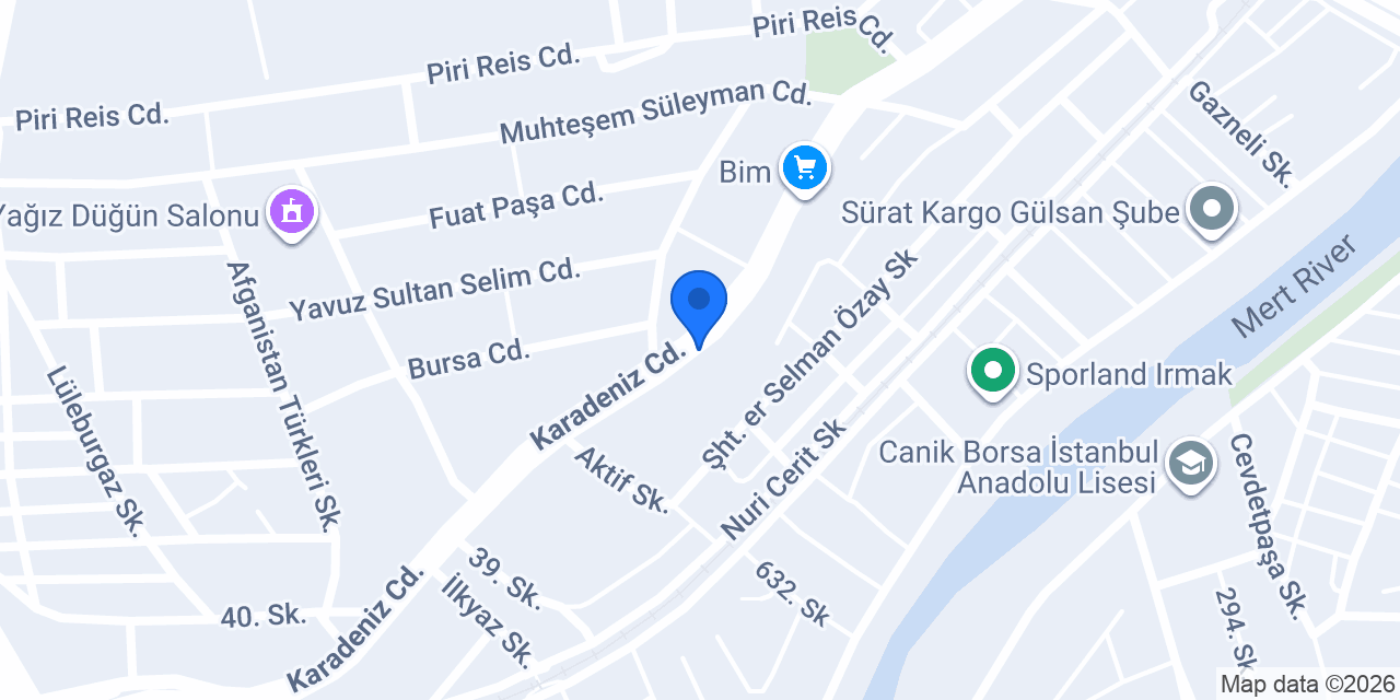 Neşeli Tuhafiye konumu