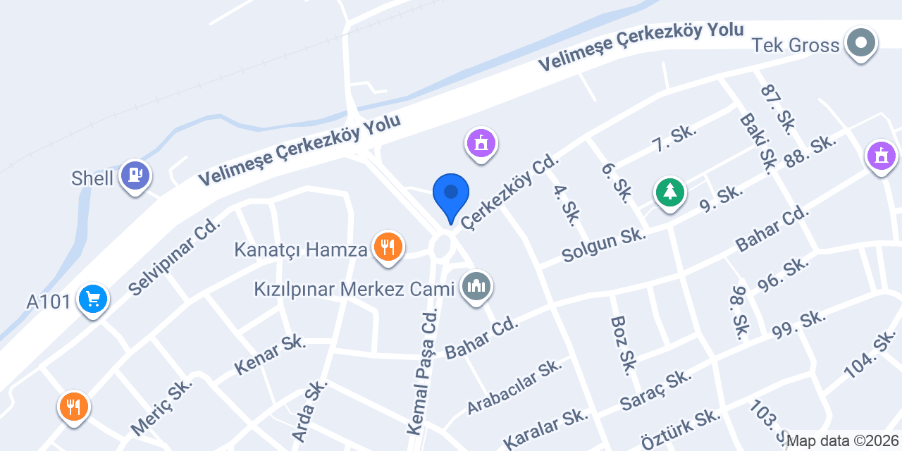 Ball Börek konumu