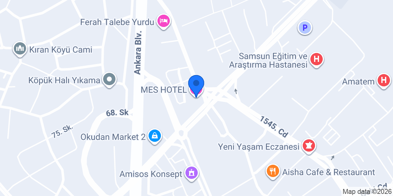 MES HOTEL konumu