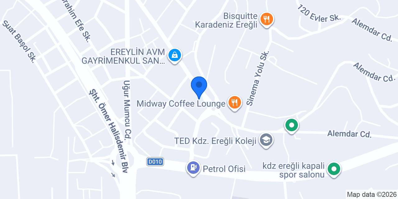 Bizce Kuru konumu