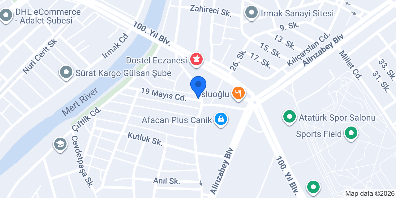 MDG OTO LASTİK konumu