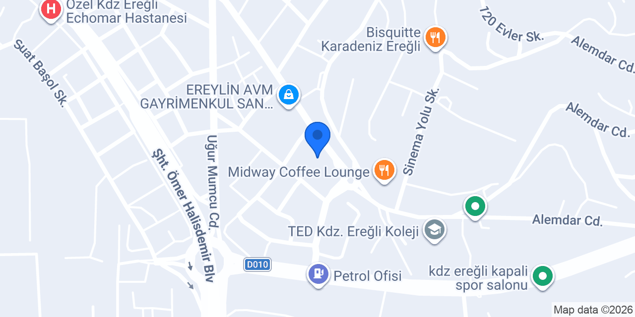 Baydanlar Mobilya konumu