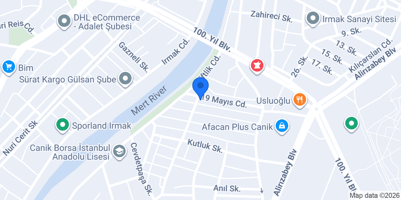 Gürsan Halı Yıkama konumu