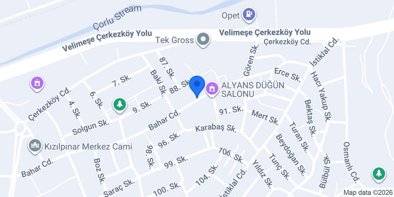YAVUZ PERDE konumu