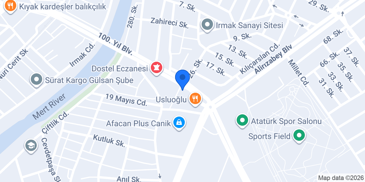 Samsun Auto Kale Oto Ekspertiz konumu