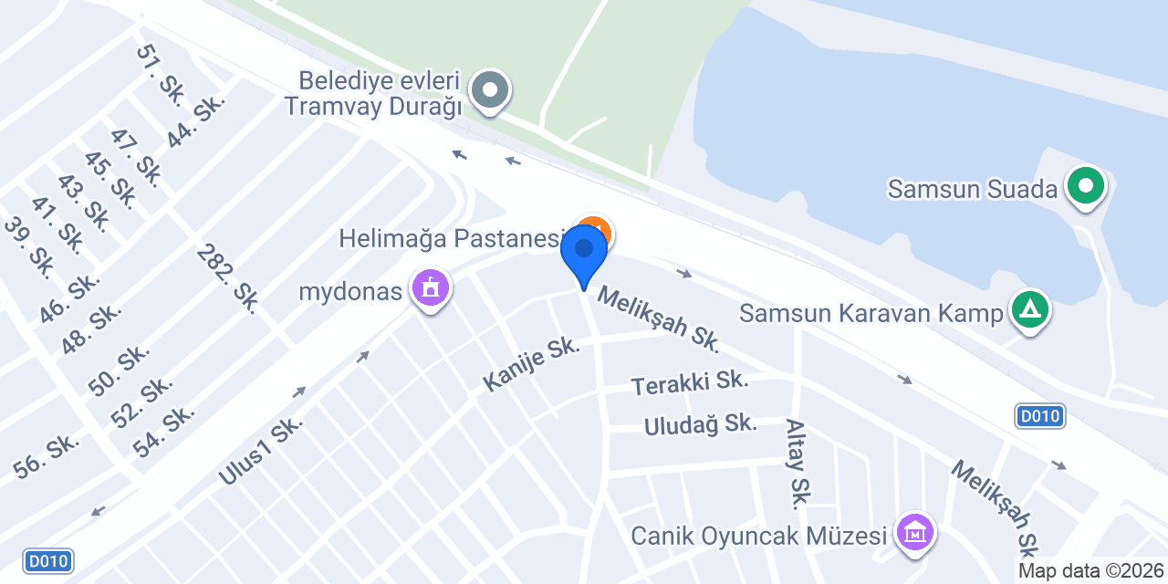Canik Kasabı konumu