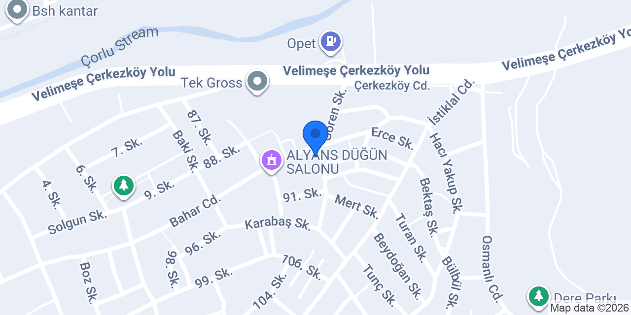 Doğuş Ev yemekleri konumu
