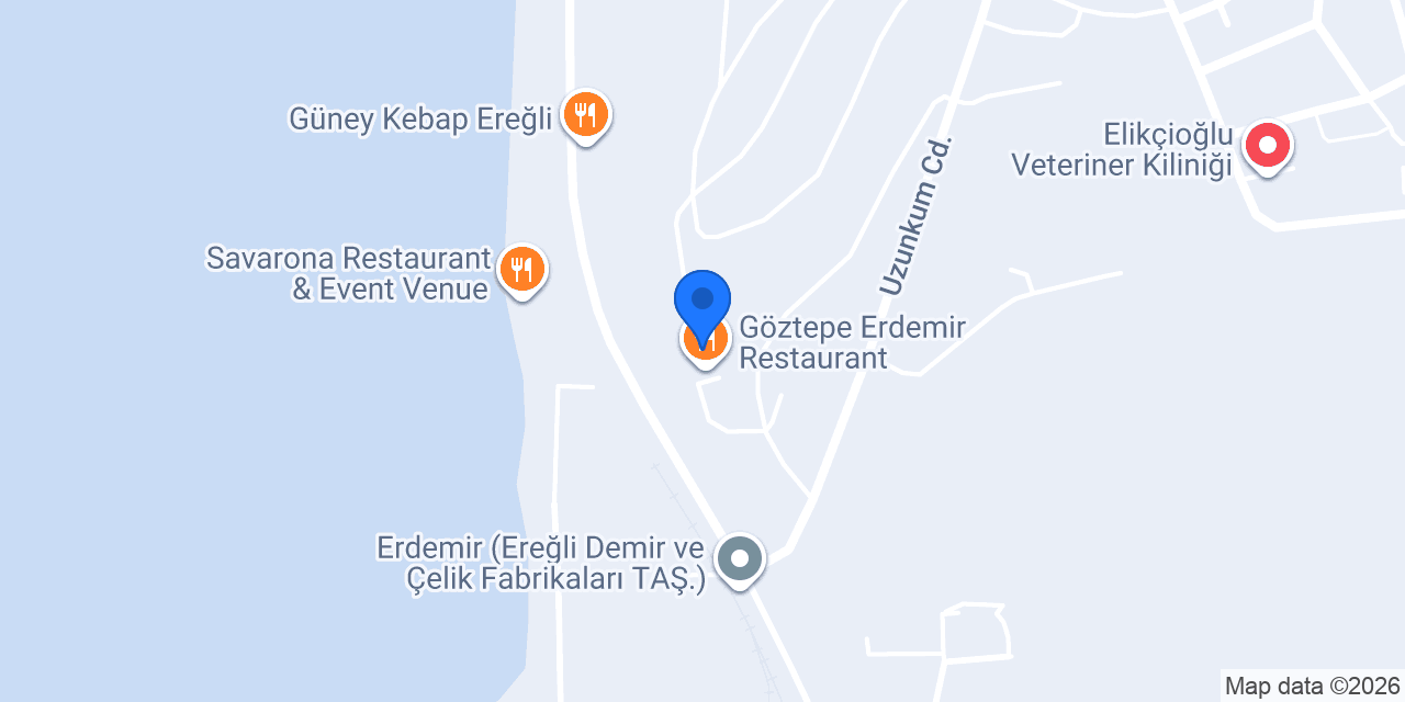 Göztepe Erdemir Restaurant konumu