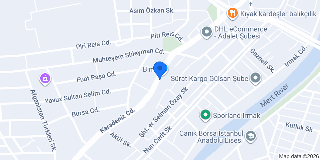 Anıl Kırtasiye konumu