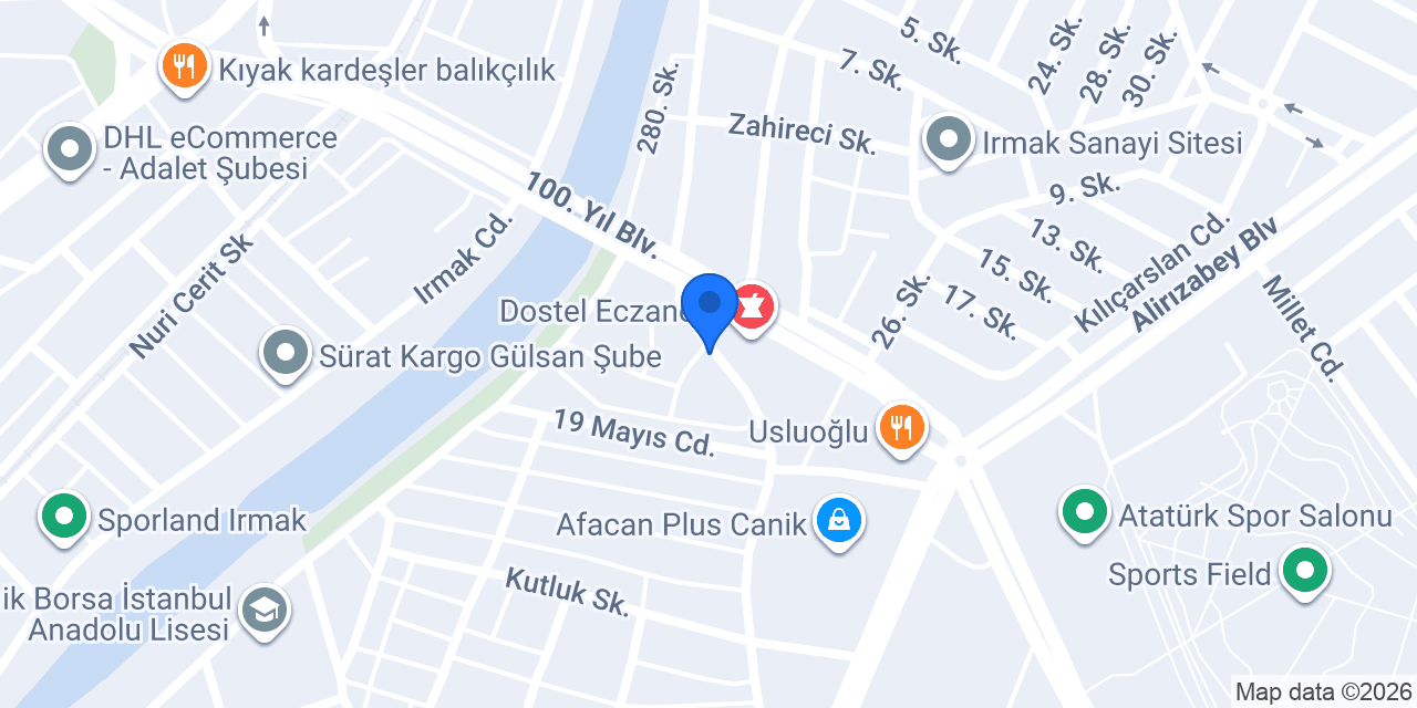 BATUR YAPI MARKET konumu
